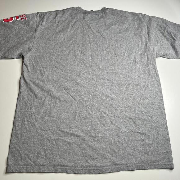 Nike Chicago Bulls Derrick Rose #5 T-Shirt XL Gray Red Graphic NBA Basketball - Picture 2 of 6